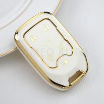 TPU Car Remote Key Case Cover for GMC Acadia Tahoe Yukon Suburban Silverado Sierra Terrain for Chevrolet Accessories balta