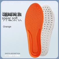 Sports Insole PU High Elastic, Shock-absorbing, Antibacterial, Odor Resistant, Breathable, Sweat Absorbing Full Pad 37-38