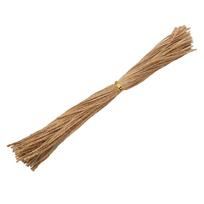 50 1Mm Fine Hemp Ropes For Hang Tags, Red And White Cotton Ropes Diy Handmade Materials, Packaging Gifts, Decorative Hanging Ropes 1.5mm (50 pieces) hemp rope beige