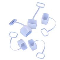 5/10 vnt. Kavos sirupo pompos antgalio dangteliai Pilstuvų dangteliai Sirupo dangteliai Dangteliai Silikoniniai Tinka sirupo pompoms, dozatoriams 5Pcs skaidri