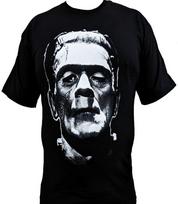 Frankenstein Classic Mens Horror T-Shirt Unisex T-Shirt L gray