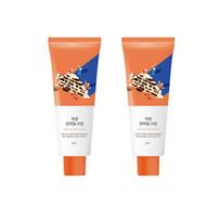 Round Lab Soybean Panthenol Cream (Deep Nutrition & Barrier Care) 80ml 2ea x 1ea orange