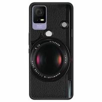 For TCL 405 / 406 / 408 / T506 Case Flower Marble Black Bumper Soft TPU Silicone Cover for TCL 408 405 Phone Cases Lovely Capas TCL 406 black