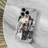 S-salman Saudi Arabia Phone Case For iPhone Max,Plus,11,14,13,XR,SE,12,15,Pro,17,16,X,XS,Mini Transparent Soft Cover iPhone17Promax gray
