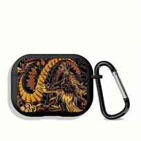 Cartoon Dragon Case For Airpods 4 3 Pro2 Pro 1 2 Pro3 Earphone Cases Cover Airpods 3 gray