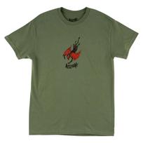 Welcome Skateboards Shirt Diver Military L gray