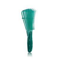 Octopus Detangling Hair Brush for Women, 8-Row Curved Vent Hair Comb for Wet & Dry Anti-Tangle Styling Brush for Curly Straight žalia