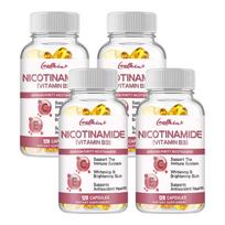 Coolkin - Niacinamide (Vitamin B3) - Skin Health - Antioxidant Support 120*4