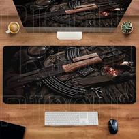 PC accessories 40x90cm Stalker 2 Large Gaming Mouse Pad Computer Laptop Rupper Expand Desk Mats Keyboard Pad Desk Mat Gamer XXL 30cmx60cm(11.8x23.6inch) gray
