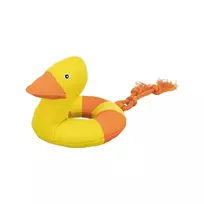 Žaislas šunims | Trixie Aqua Toy vandens žaislas antis su virve, 20 cm / 36 cm