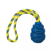 Žaislas šunims | Trixie Jumper su virve, natūrali guma, 7 cm / 25 cm