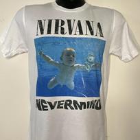 Nirvana - Kurt Cobain - Nevermind 90S Vintage Retro Style T-Shirt L gray