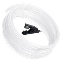 PTFE Tube 2.5mm ID × 4mm OD | 16.4ft with Tubing Cutter | Compatible with Bambu Lab A1 Mini A1 P1P P1S X1C AMS P1 X1 Series Creality K1 K1 Max Ende balta