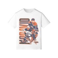 Connor McDavid Graphic T-Shirt T-Shirt Mens Kids 130 gray
