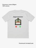 Jägermeister T-shirt meme M white