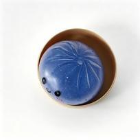 Random Color Beaded Dumpling Squishy Toy Rainbow  Blind Box Squeeze Fidget Toy Bamboo Steamer Stress Relief Sensory Gift brown