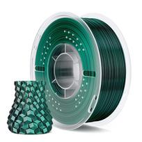 ELEGOO Šilko PLA gija 1,75 mm Dvi spalvos 1 kg, Blizganti 3D spausdintuvo gija Tikslumas +/- 0,05 mm, Tinka daugumai FDM 3D spausdintuvų