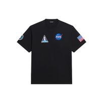 Balenciaga x Nasa T Shirt Men's Black 651795TKVD71070 M gray