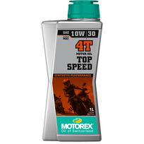 Motociklo variklio alyva MOTOREX TOP SPEED 4T 10W30 MA2 1L