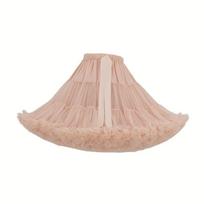 42cm 280g No Bone Petticoat 58 Styles Hexagon Mesh Crinoline Lolita Tutu Skirt  Daily Cosplay 17 beige