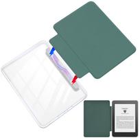 Magnetic Detachable E-Reader Case for Kindle 10th Gen-2019 Release (Model No. J9G29R) tamsiai žalia spalva