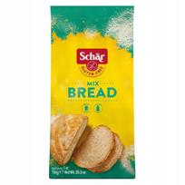 Schär Mix Bread Flour For Baking Bread, Gluten-Free 1 1 kg įvairiaspalvis