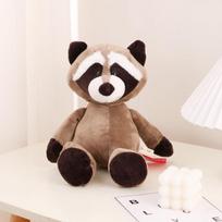 25cm mielas miško pliušinis žaislas Vaikų miego draugas Džiunglių kimštas liūtas tigras dramblys šuo žirafa meškinas beždžionė Kawaii lėlė Bear beige