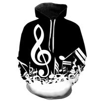 Muzikos Natos 3D Spausdinti Gobtuviniai Džemperiai Vyrams Moterims Žieminiai Muzikiniai Laisvalaikio Ilgomis Rankovėmis Megztiniai Hip Hop Juokingi Streetwear Gobtuviniai Džemperiai S gray