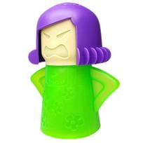 Angry Mama Mikrobangų krosnelės garų valiklis, tiesiog įpilkite acto ir vandens, žalias purple