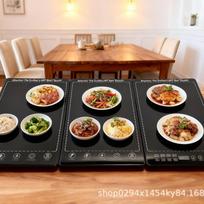 Multi-Panel Heating Board, 220V EU & 110V US Standards, Black Insulated 110V US, Black, Three Panels brown
