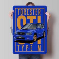 Subaru Metalo Ženklas Automobilių Plakatas Vintažiniai Namų Dekoro Elementai Retro Skardos Ženklas Plokštelė Garažo Sienų Meno Dekoras Freskų Menas 15.7x11.8In(40x30cm)