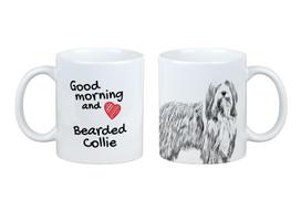Bearded Collie, Highland Collie, Mountain Collie - cup with a dog, personalized cup with a print, a classic gift for everyone from the Art-Dog brand balta