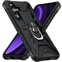 Non-Slip Armor Case for Samsung Galaxy A17 A56 A16 A36 5G A55 A15 A54 A26 A35 A34 A14 S24 FE S25 Edge S22 Ultra S21 S23 Plus Galaxy A17 5G black