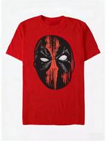 2026 New Edition Deadpool Printed Striped Mask Graphic TShirt for Unisex and WOMEN Large Size Casual Style S black