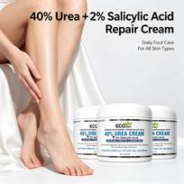 40% Urea Cream with 2% Salicylic Acid cracked Heel Repair Moisturizing Exfoliating Beauty Care Softens Rough Dry Skin Removes Corns and Calluses 2026 1 pcs beige