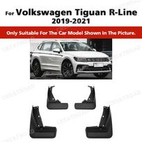 Purvasaugis Volkswagen VW Tiguan R-line L-phev Sparnui Sparno Purvasaugis Purvo Atmušėjas Sparno Purvasaugiai Purvasaugis Automobilio Aksesuarai Automobilio Sparnas 4 VNT for R-Line