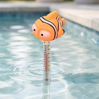 Plaukiojantis baseino termometras Animacinis gyvūnas Vaikams baseinai Mėlyna vėžliukė Clownfish gray