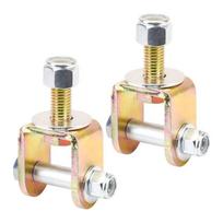 Bolt On Shock Stem to Eyelet Adapter Set, 2 Piece Suspension Mount Hardware for Shock Conversion Repair and Installation Service Kit Pair 1