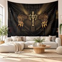 Rammstein Wall Tapestry, Soft Fabric Wall Hanging, Decorative Backdrop For Bedroom Home Wall Art 100cmx150cm