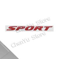For Honda Sport Metal Emblem Civic Typer Accord CRV Vezel HRV Stepwgn Odyssey Jazz Fit 3D Decals Sticker Rear Trunk g56 Badge Logo