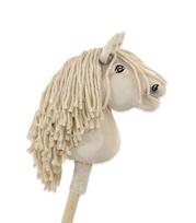 Hobby Horse Small Stick Horse Premium Cream Cremello A5