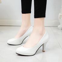 Luxurious Memory Foam Court Shoes For Ladies White,35 white