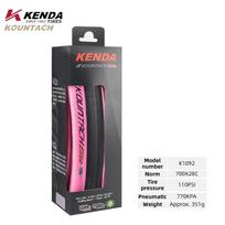 KENDA K1092 Puncture Protection Bike Tire Colorful 700x28C Folding Lightweight Pink Road Bike Tyre 700X28C Pink