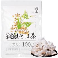 Domestic Premium Tartary Buckwheat Tea Bags Cold Brew (Megumi Chaya 4g100 100 Ingredients Additive-Free Large Capacity Bulk) beige