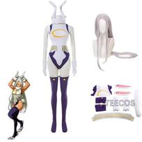 Mha Rabbit My Hero Mirko Cosplay Sexy Miruko Costume Anime Bnha Rumi Usagiyama Role Playing Party Cosplay Women XXL white