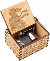 Davy Jones Locket Wooden Music Box With Crank Pirates Of The Caribbean