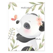 Mielas Žirafa Dramblys Liūtas Zebras Džiunglių Gyvūnai Sienos Menas Drobės Tapyba Nordic Plakatai ir Spaudiniai Sieniniai Paveikslai Vaikų Kambario Dekoras 21cm×30cm NoFrame beige