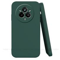 For Cover OPPO Realme 14 Pro Plus Case For Realme 14 Pro Plus Capas Liquid Silicone TPU Soft Fundas Realme 14 Pro Plus For 14 Pro Plus black