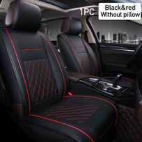 Pagalvėlės Kilimėlis Automobilių priedai Automobilių sėdynių užvalkalai Kvėpuojantis PU odos neslystantis automobilis 1PCS（no pillow） raudona