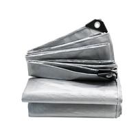 Tvirtas PE brezentas - Atsparus lietui, dilimui, vandeniui atsparus apsauginis stogelis nuo saulės Custom Size gray
